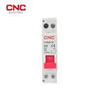 Миниатюрный автоматический выключатель с ЧПУ MCB, фазовый нейтральный автоматический выключатель YCB6N-32 6-32A 1P + N, Домашняя безопасность