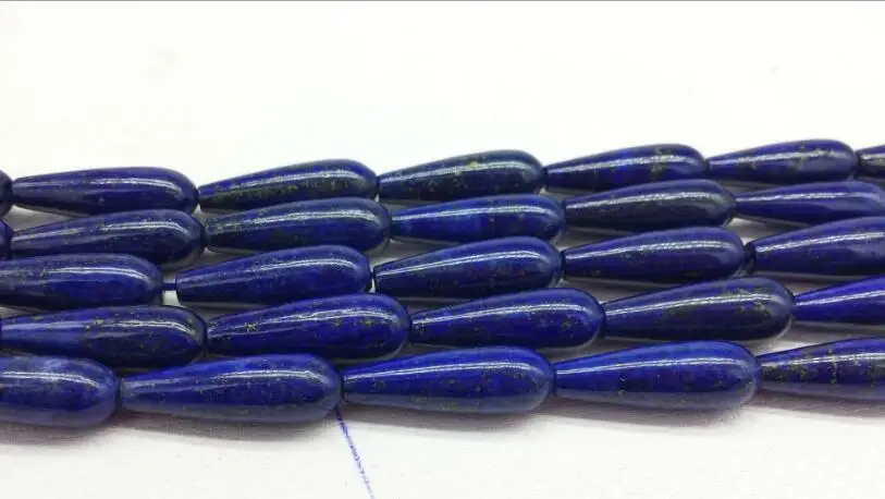Новые бусины 1123 + естественная оптимизация лазурита Круглые Капли воды оптом