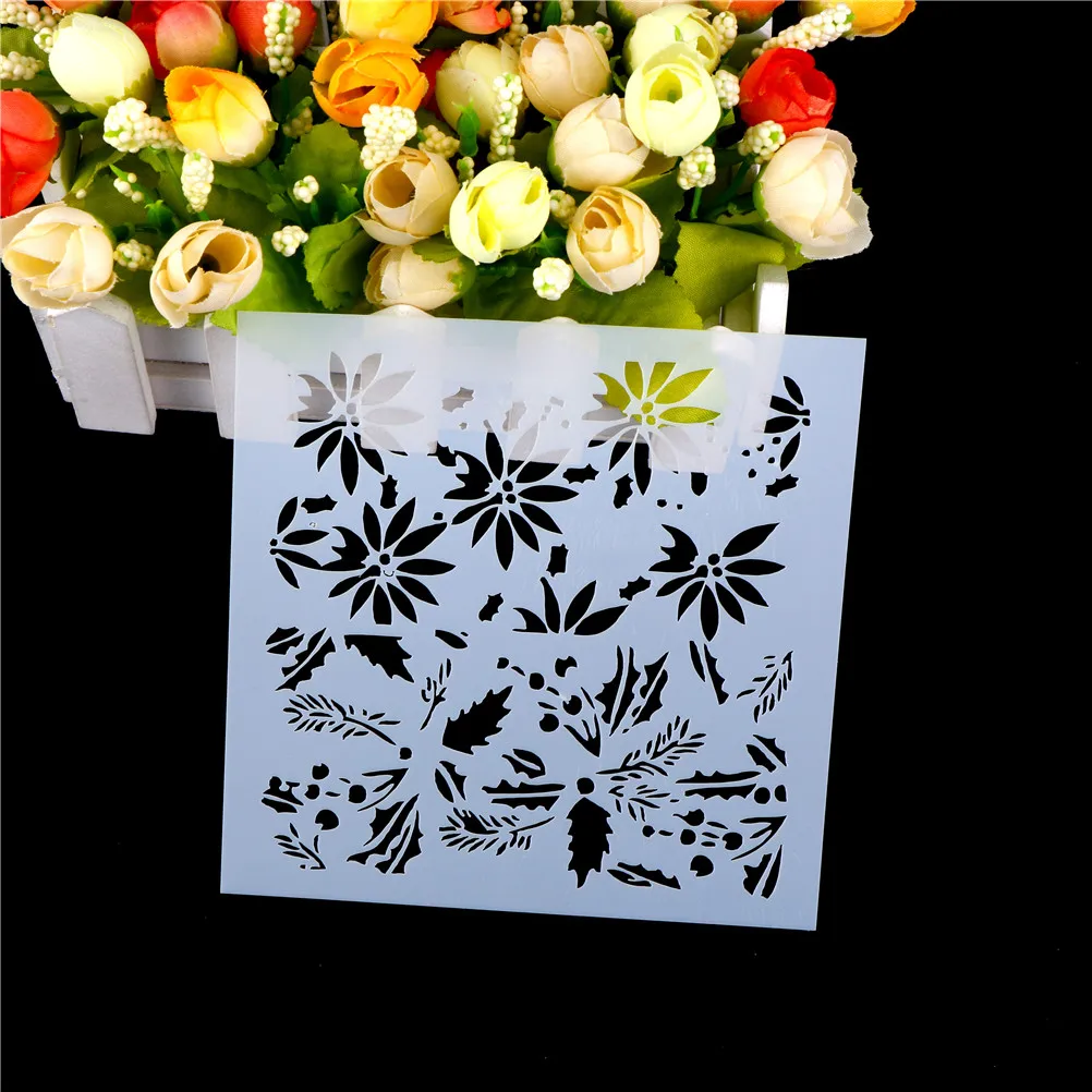 1 шт. трафареты для украшения стен скрапбукинга | Канцтовары офиса и дома