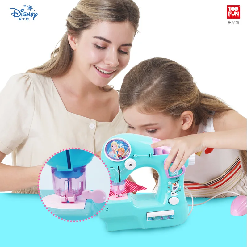 Buy 12 255 00 49 Off オリジナルディズニー冷凍ミシンおもちゃ子供 ガールままごと手作りdiyシミュレーションアプライアンスds 2131