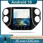 Автомобильный мультимедийный плеер 2din с экраном Tesla Android 10 GPS для Vw Tiguan 2010-2017 Авторадио BT Навигация стерео головное устройство