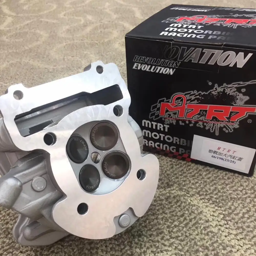 Головка цилиндра BWS125 RS100 EX23 IN25 4V CYGNUS125 GTR125 ZUMA125 для 66 мм 79 bws cygnus zuma gtr 125