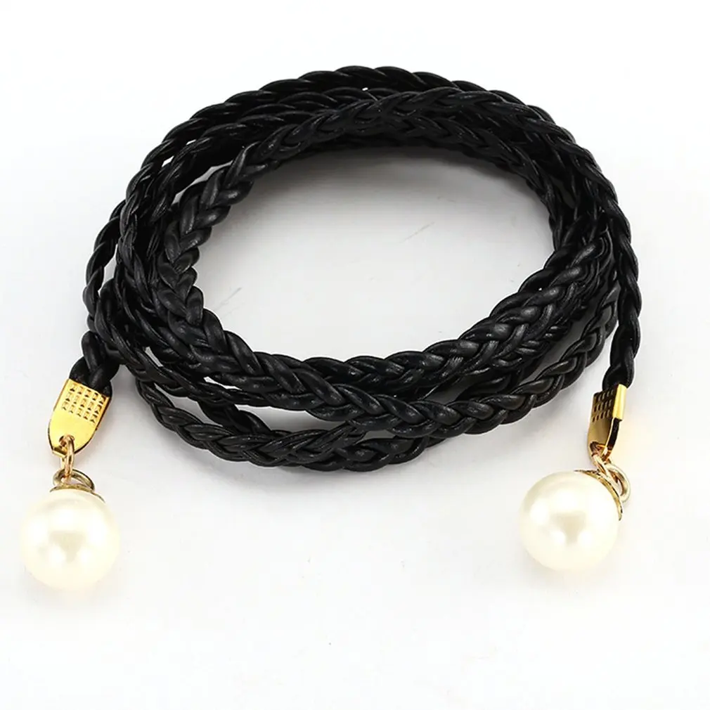 Женский пояс в форме листа металлический с листьями застежка спереди эластичный