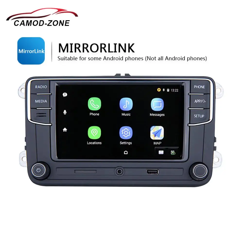 Android Auto Carplay RCD330 Plus RCD330G RCD340G RCD 330 For 6RF 035 187F VW Tiguan Golf 5 6 MK5 MK6 Passat Polo | Автомобили и