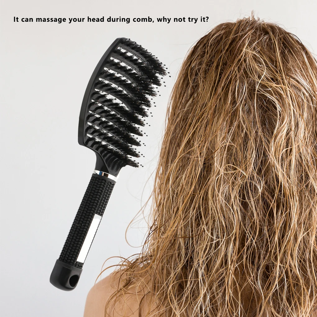 

Hot Sale Hair Brush Scalp Massage Comb Hairbrush Women Wet Curly Detangle Hair Brush for Salon Hairdressing Styling Tools