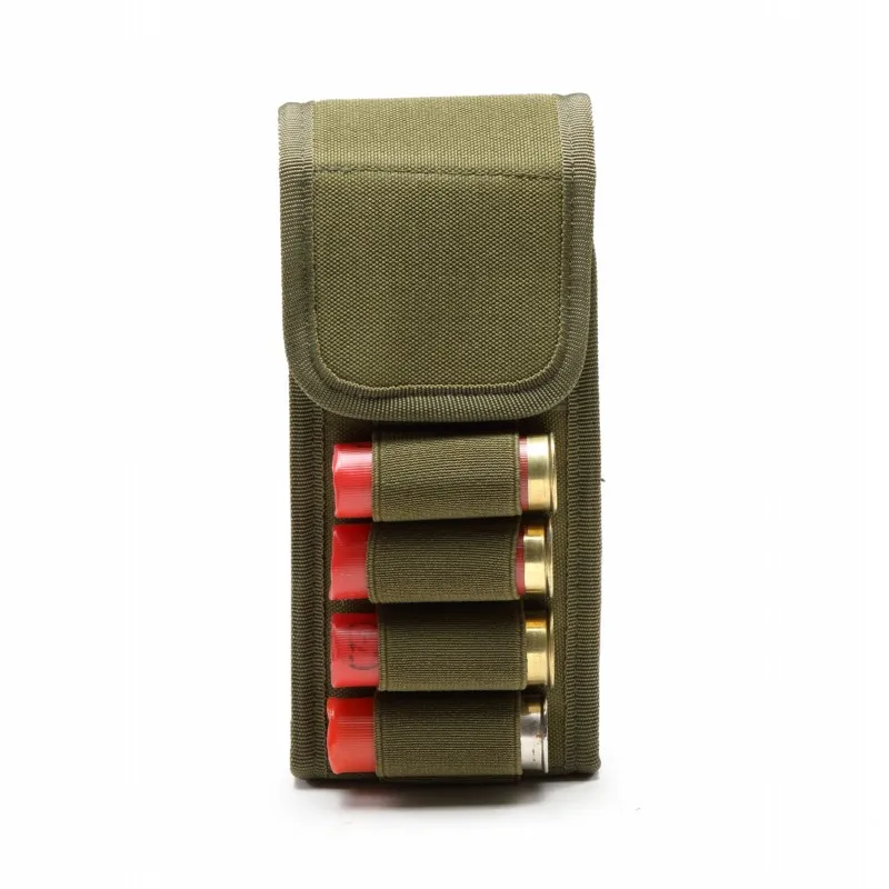 

Military Tactical Molle Shell Pouch Shot Gun Bullet Ammo Holder 12GA 12 Gauge Hunting Bandolier Cartridge Airsoft Magazine Bag