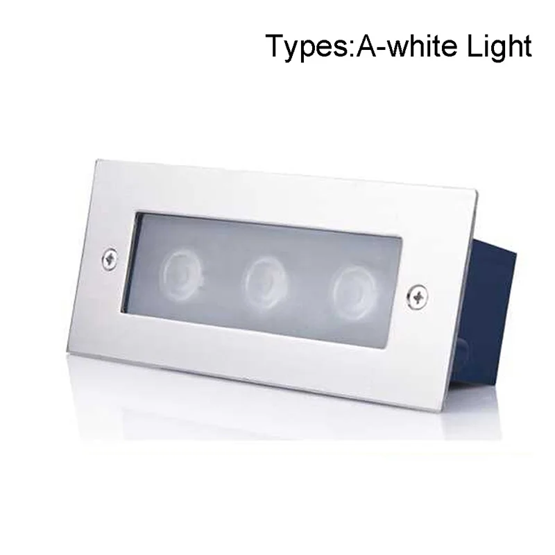 IP67 85-265V Garden LED Brick Light Wall Recessed Outdoor Underground Lamp 3W | Дом и сад