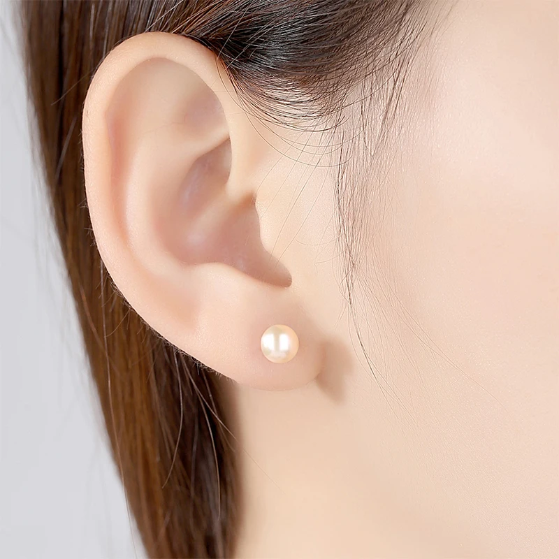 Женские серьги из серебра 925 пробы с пресноводным жемчугом | Украшения и