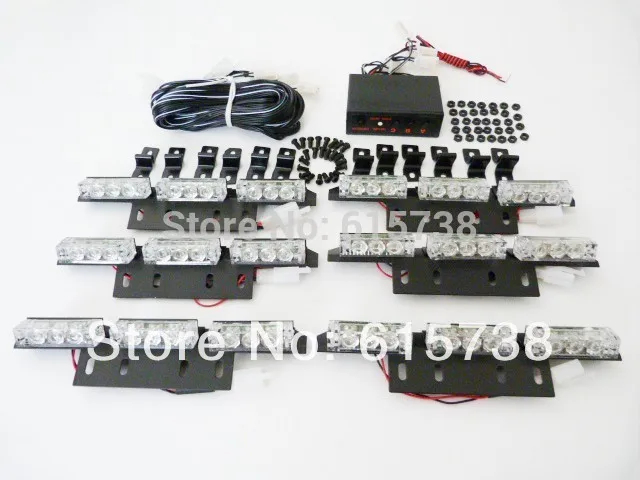 Зеленый белый желтый красный синий 6x9 светодиодный снежного плуга для