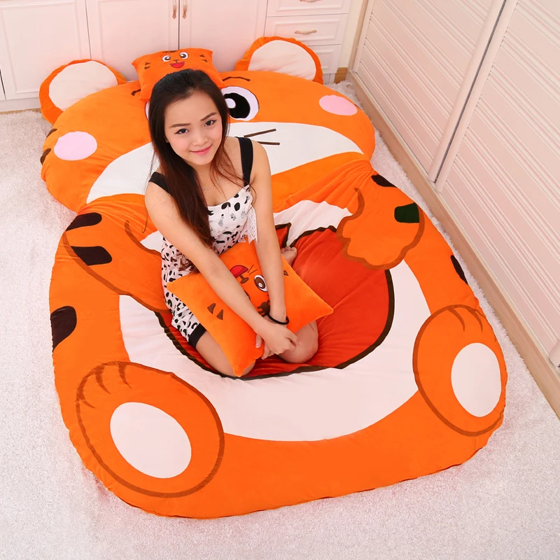 

Cartoon Tatami Creative Lazy Bed Sheet Double Bed Cushion Cute Bedroom Bag Small Sofa Floor Shop