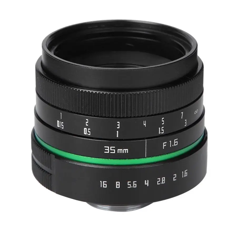 Объектив lente para 35 мм F1.6 C для объектива APSC Foucsing с переходным кольцом камер Sony