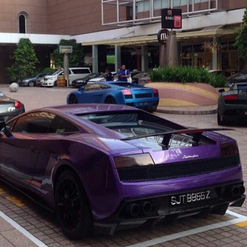 Углеродное волокно заднего крыла багажник выступ Спойлеры для Lamborghini Gallardo