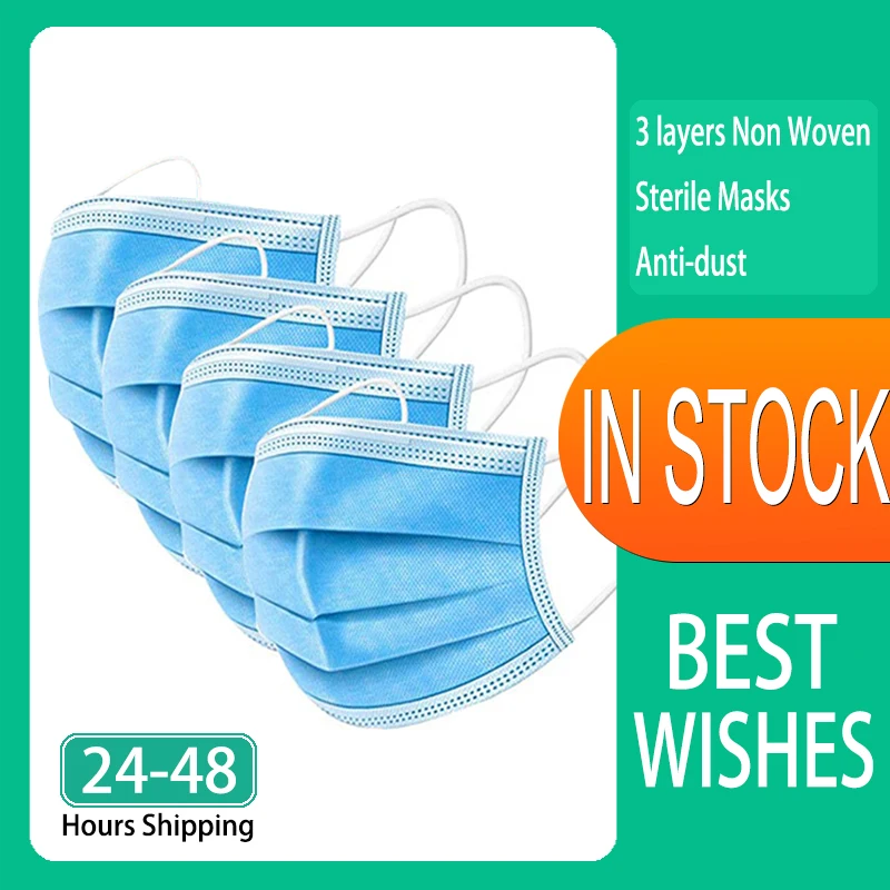 

3-слойная одноразовая маска для лица, промышленные 3-слойные ушные петли, капсулы для рта, модная женская маска для лица, Новинка