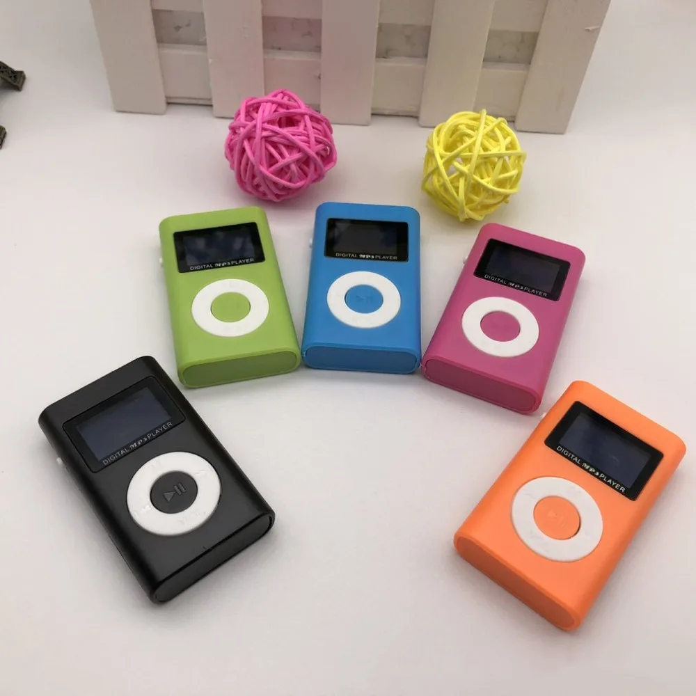 Портативный мини mp3-плеер цветной пластиковый корпус с ЖК-экраном Поддержка Tf карты Наушники Музыка Медиа Автономный/костюм новое поступление
