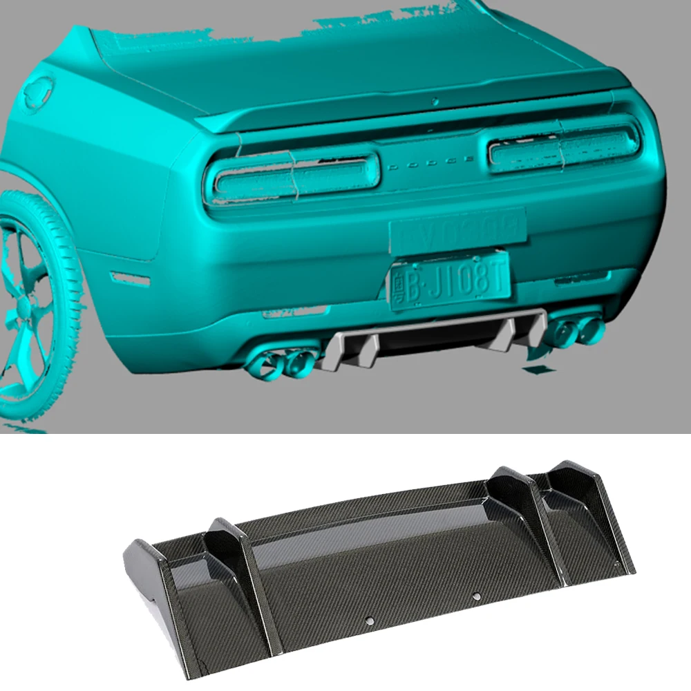 Передний бампер автомобиля губы разветвители для GT TA Dodge Challenger передний 2015-2018