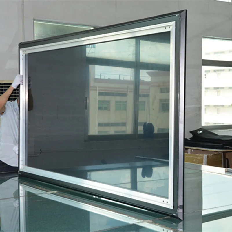 16:9 комнатный светильник отвергающий проекционный экран с фиксированной кромкой