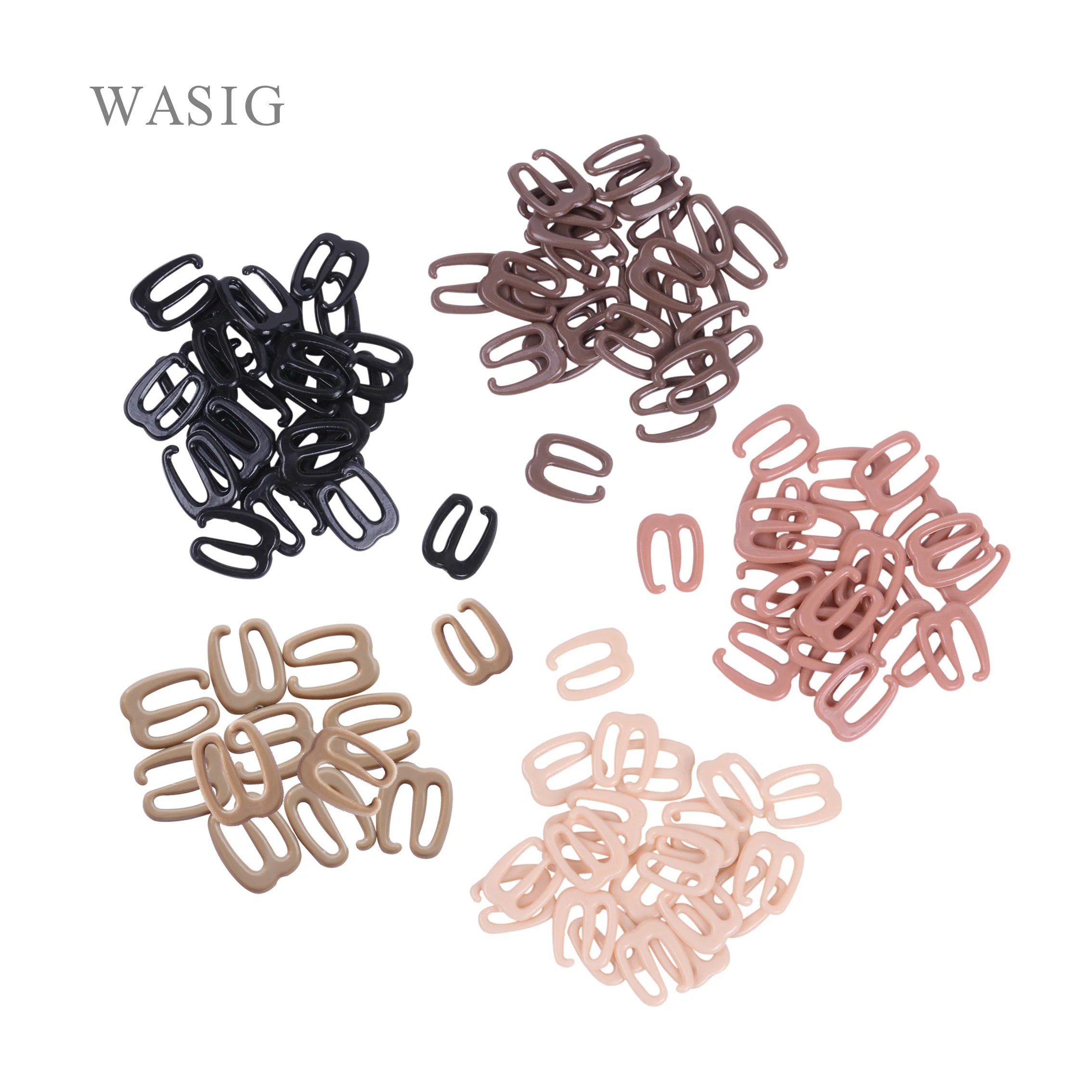 6 мм 9 образные пряжки для изготовления регулируемых колпачков париков