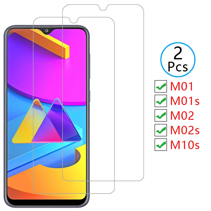 

screen protector for samsung m01 m01s m02 m02s m10s protective tempered glass on samsun galaxy m 01 01s 02 02s 10s 01m 02m film