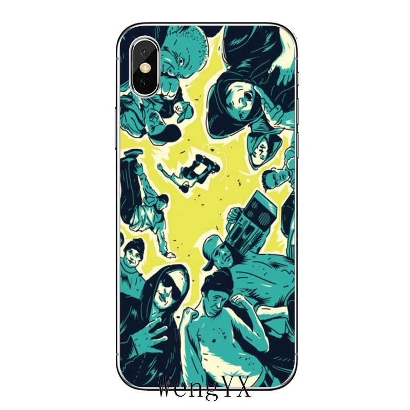 Для iPhone 11 pro XR X XS Max 8 7 6s plus SE 5s 5c iPod Touch 5 6 прозрачный чехол русский рэпер