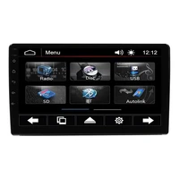 iokone wholesale 9 universal double din ips 2 5d car tablet car stereo with radio mp5 player fm usb aux