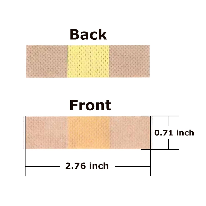 100 шт. водостойкие Пластыри для ран и гемостаза | Красота здоровье
