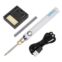 electric soldering iron kit adjustable temperature three speed portable usb repair welding tools 5v 8w