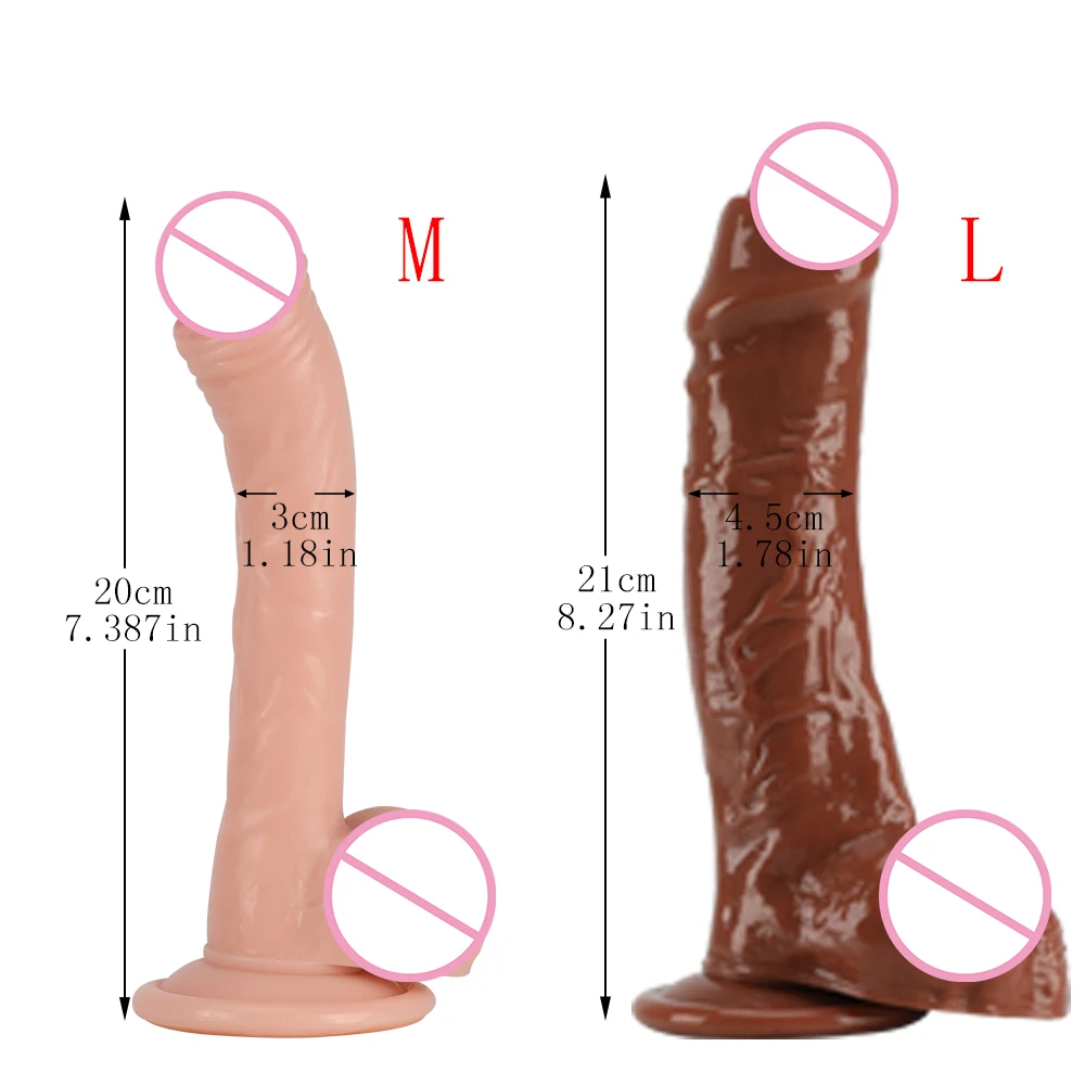 Реалистичный фаллоимитатор мягкая жидкость можно носить огромный большой пенис