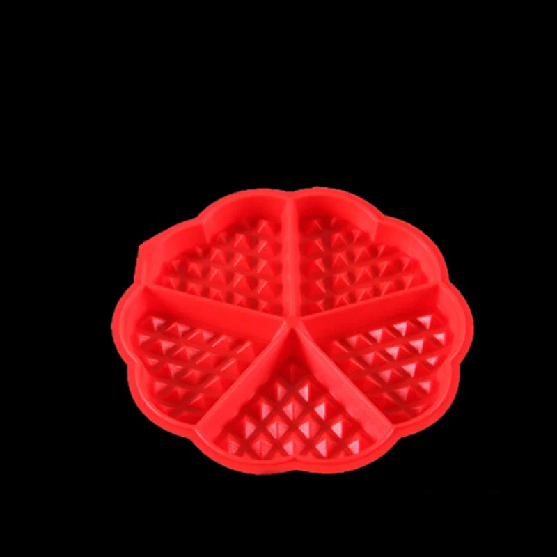Дешевые 4 5 сетки семья вафельница прямоугольная круглая сетка торт Силиконовая