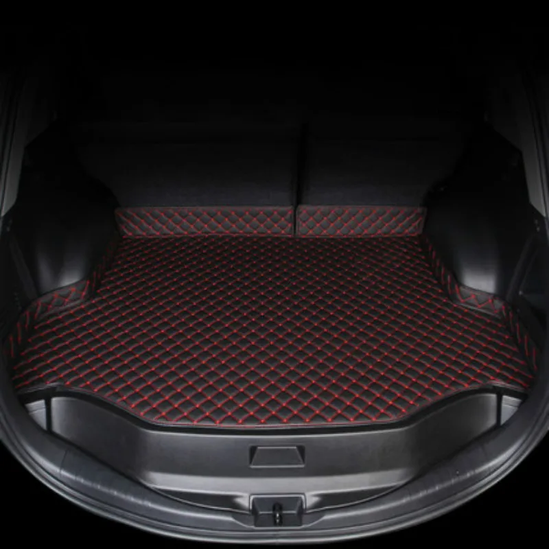 3D TPE XPE индивидуальные полностью покрытые специальные автомобильные коврики багажника для Toyota RAV4 Водонепроницаемая прочная задняя сетка для предметов ковров