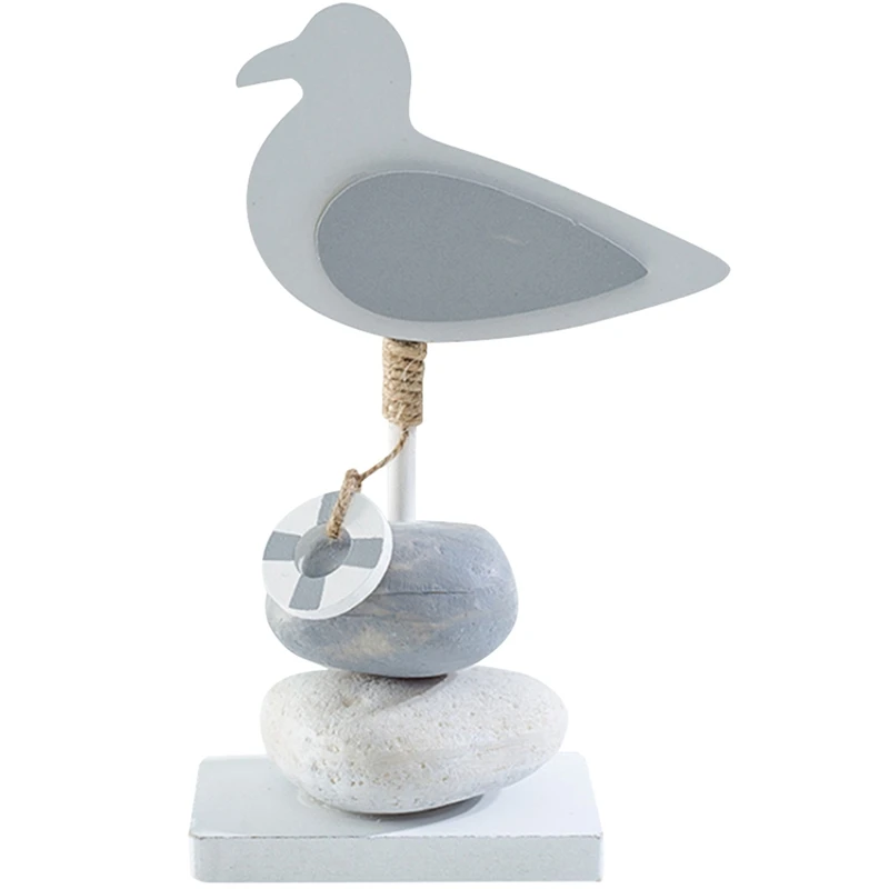 Mediterranean Wooden Bird Nostalgic Decorations Soft for Home Living Room TV Cabinet Decor | Дом и сад