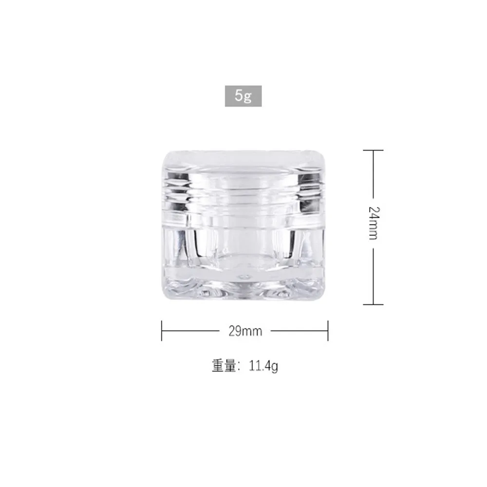 5G косметический пустой кувшин горшок тени для век контейнер макияжа и крема лица