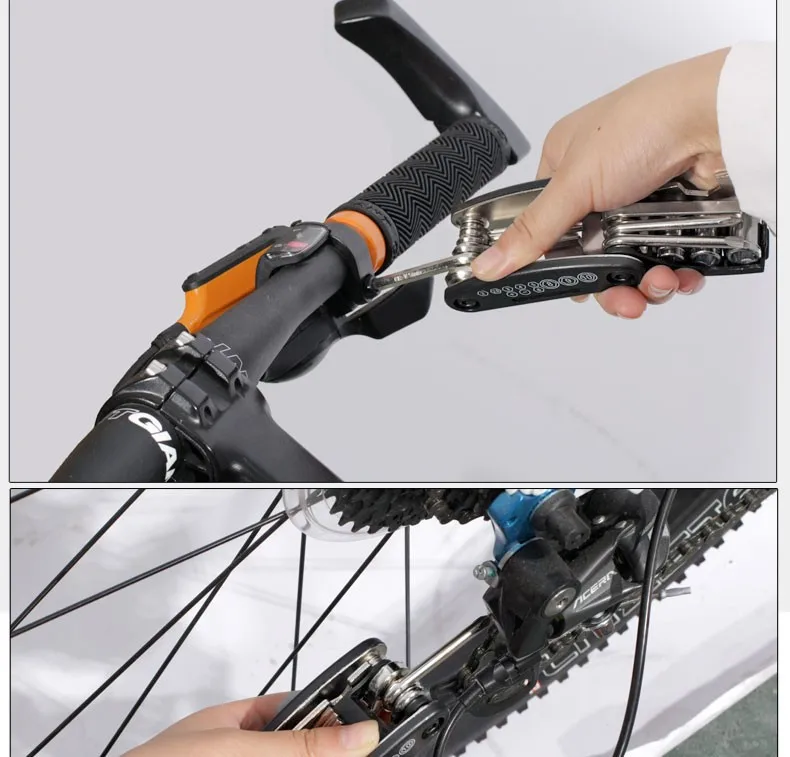 16 в 1 Набор инструментов для велосипеда bicicleta шестигранный гаечный ключ гайка