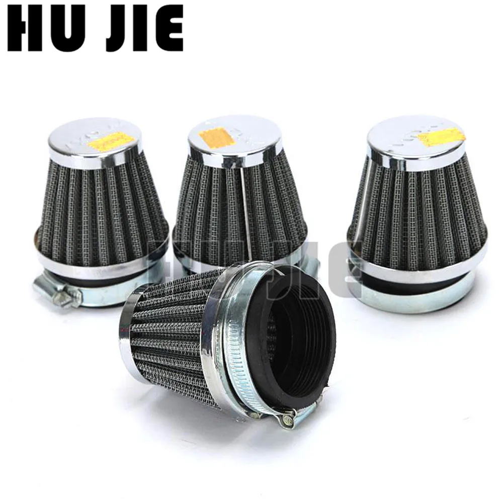 Универсальный Воздушный фильтр для мотоцикла 54 мм Honda Yamaha Suzuki Kawasaki Cafe