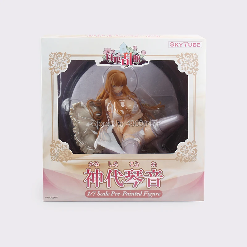 with retail box 13 см Skytube Alphamax Oyakorankan Kamishiro Kotone сексуальная фигурка для девочек японское аниме ПВХ взрослые Фигурки игрушки Аниме - Цвет: with retail box