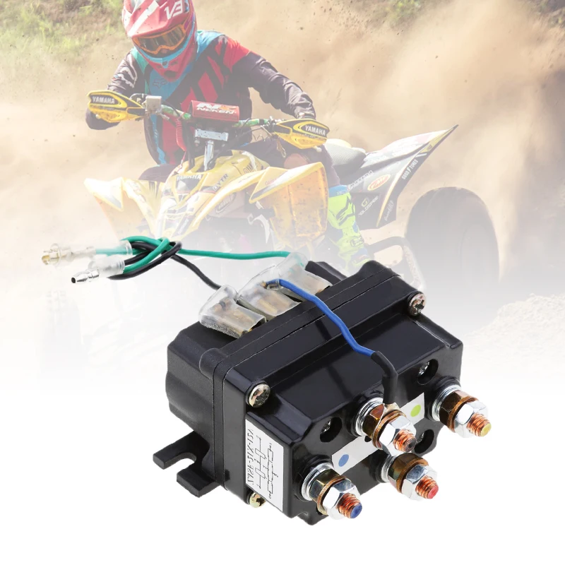 12V 500A ATV Лебедка электромагнитный пускатель реле универсальное для 9500 17000lbs UTV 4WD 4x4