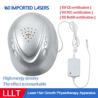 160 diodes laser cap hair loss treatment hair regrowth therapy 650nm lllt helmet