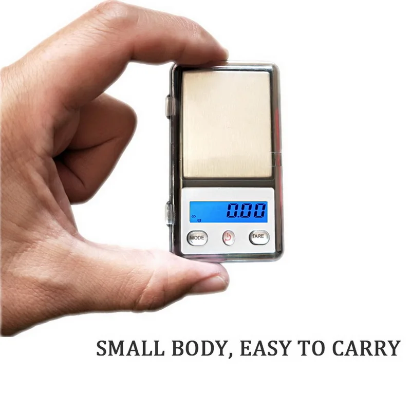 

0.01g Electronic Kitchen Scale Digital Food Scale Stainless Steel Weighing Scale LCD High Precision Measuring Tools New