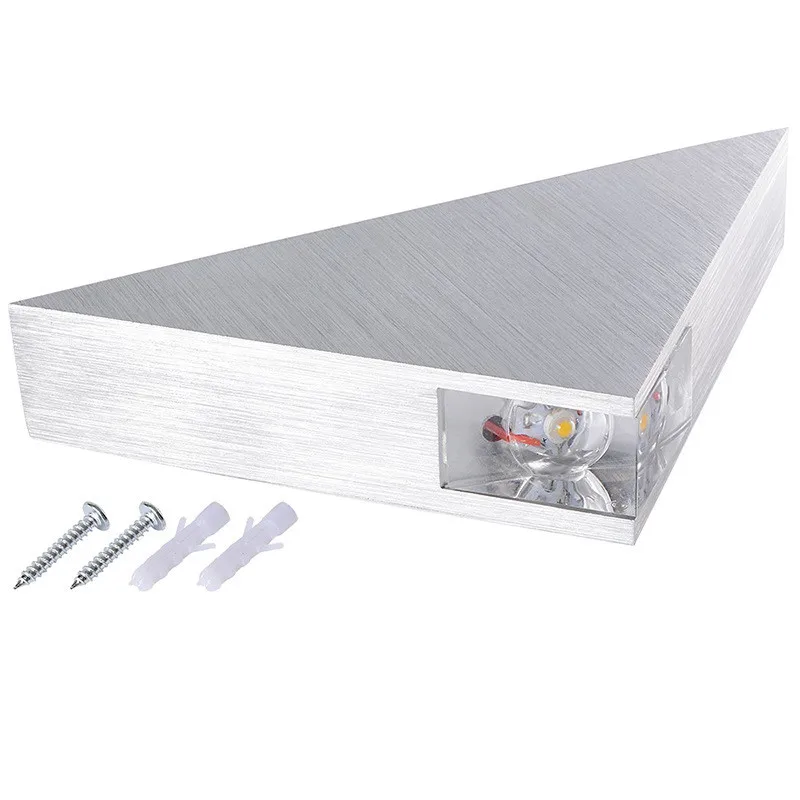 Алюминиевая СВЕТОДИОДНАЯ настенная лампа 3 Вт внутреннее освещение для