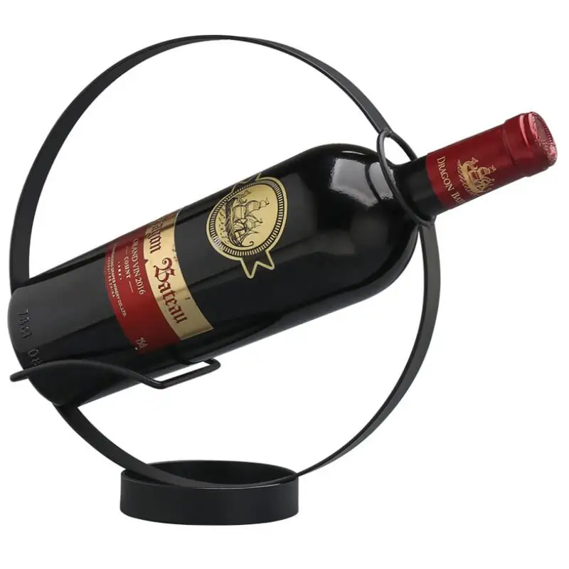 Модное кольцо из нержавеющей стали винный шкаф Мода Винный простой элегантный