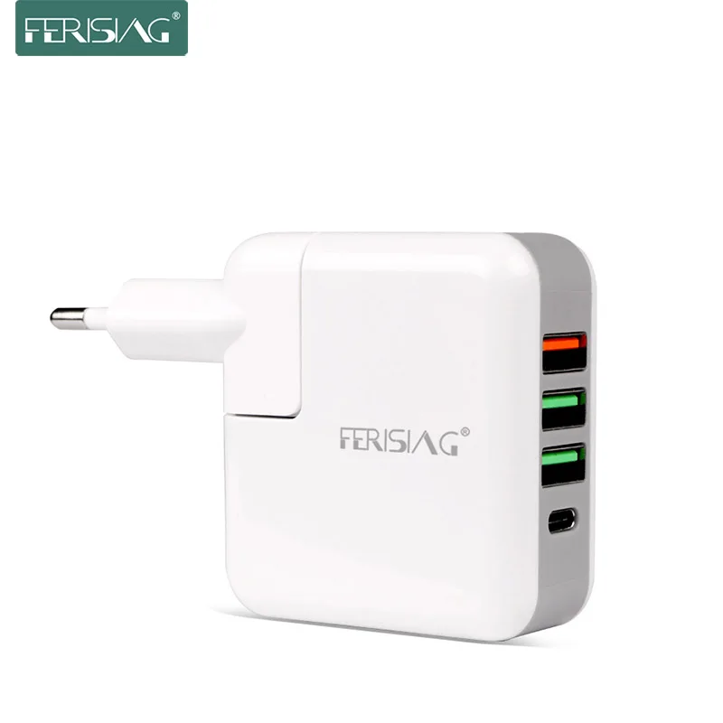 Зарядное устройство FERISING 25W Быстрый QC3.0 Quick Charge 3 0 usb зарядное адаптер Портативный