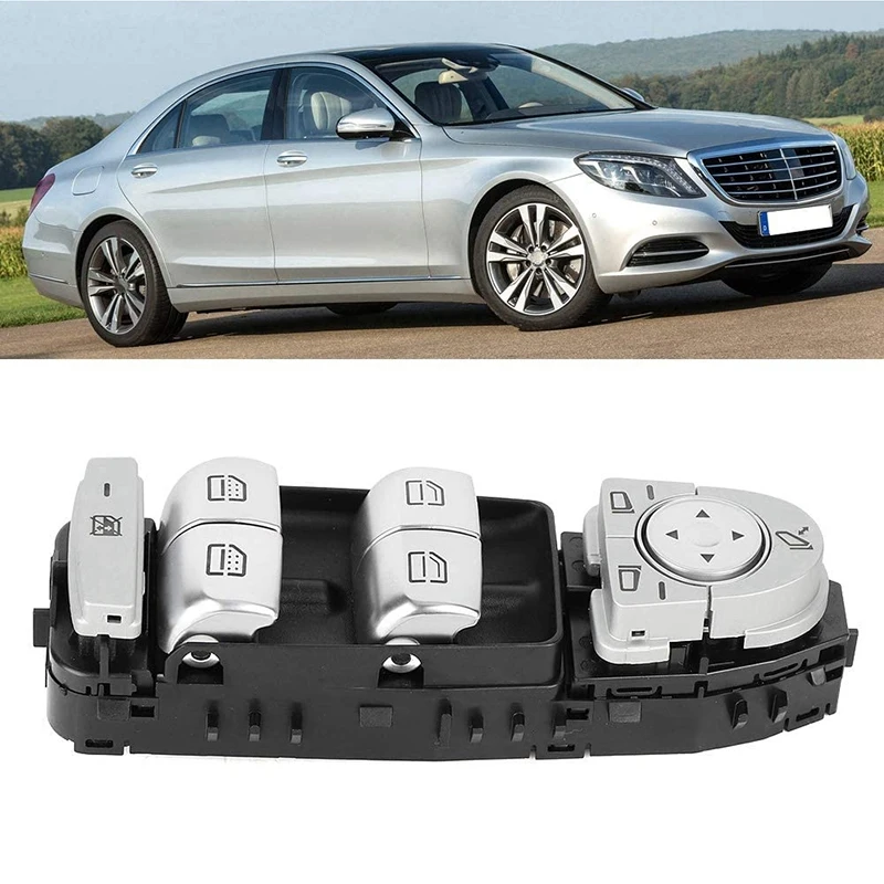 Front Left Power Master Window Control Switch Replacement for Mercedes-Benz 2229052004 |