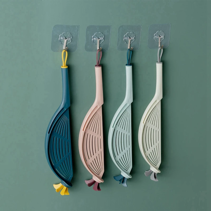 

4 Pieces of Multi-Function Quick Cleaning Rice Sieve, Rice Cleaning Artifact, Rice Cleaning, Egg Beating Residue Filter