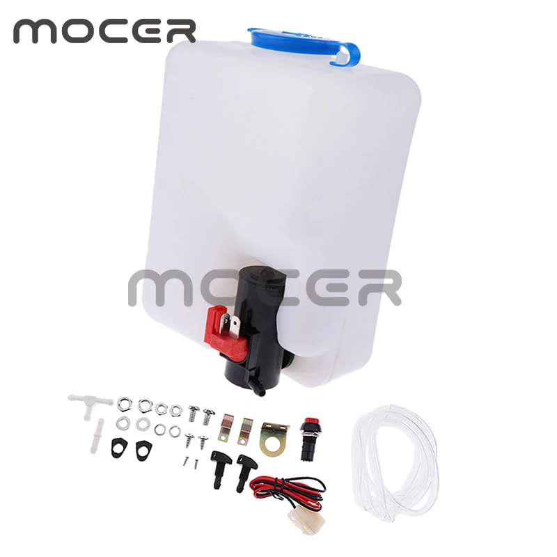 Универсальный 12 В стеклоочиститель шайба жидкость бутылка ветрового стекла