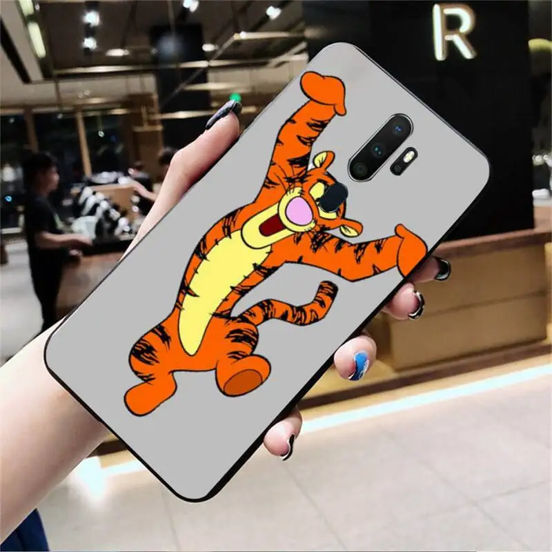 

LJHYDFCNB Tigger Phone Case For Oppo Reno2 Z 2Z Realme5 6 Pro R9 11 Plus 15 17 Pro