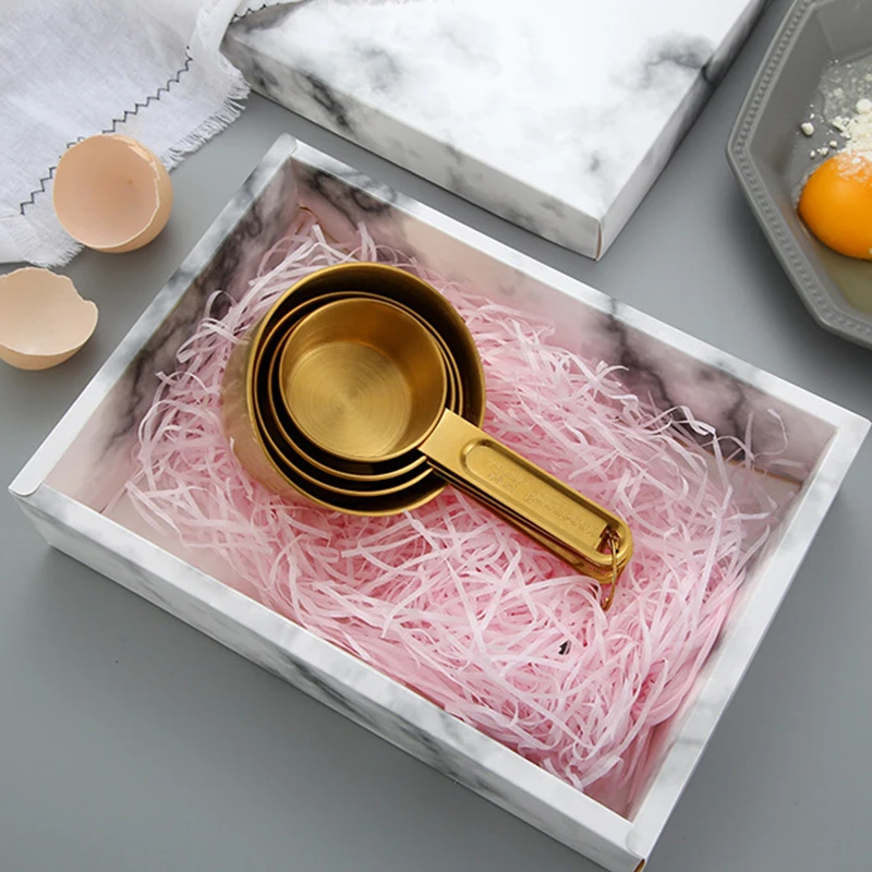

8pcs/set Kitchen Measuring Spoon Set Stainless Steel Measuring Cups and Spoons Set with Engraved Measurements