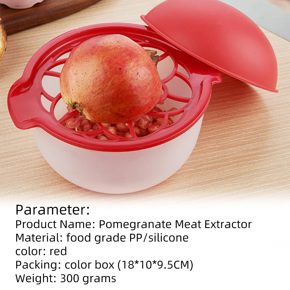 Лидер продаж силиконовая гранатовая Овощечистка чашка для дома в форме