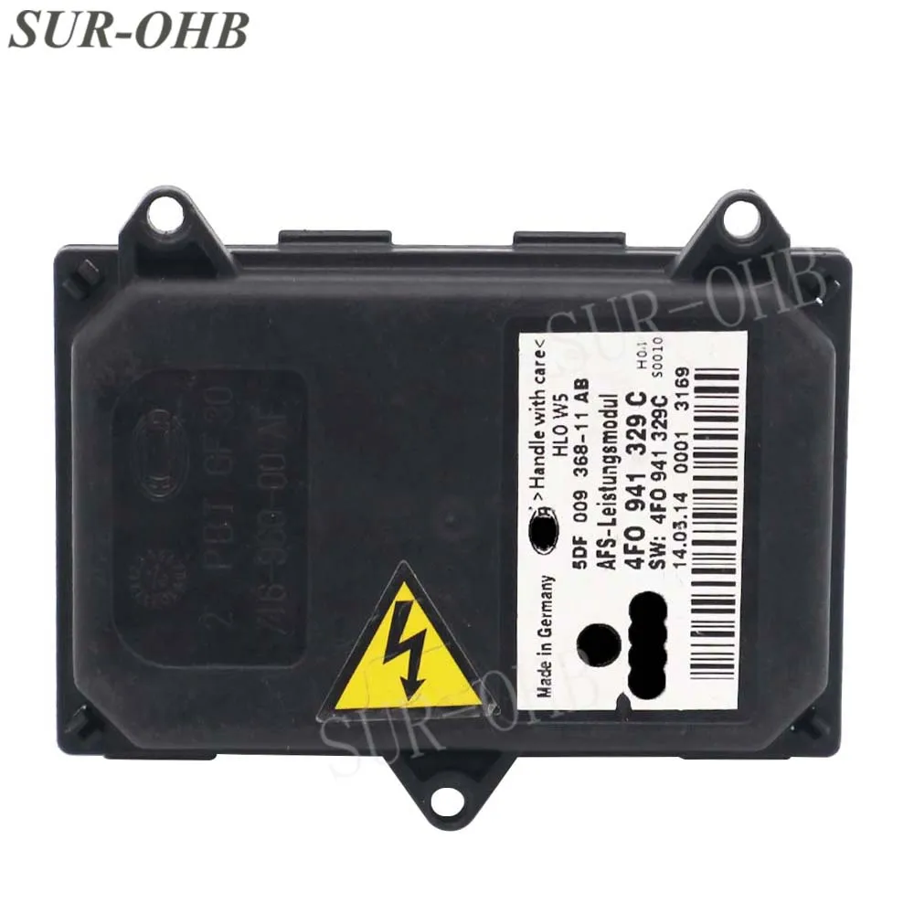 Оригинальный 5DF009368-11AB HID AFS геймпад H04 OEM 4F0941329C фара S0010 блок управления для Plus