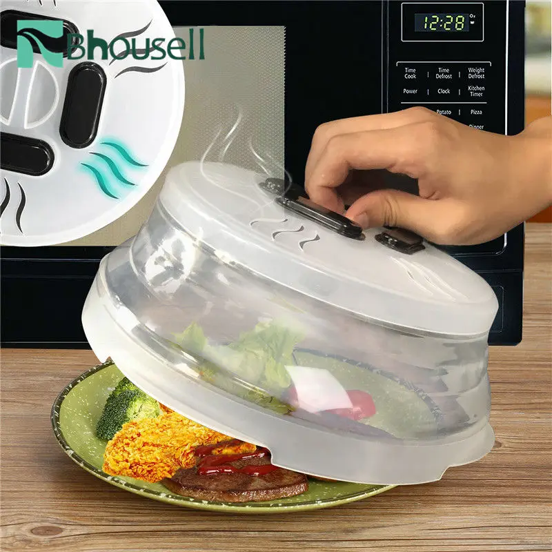 26 см силиконовые складные блюдо для микроволновой печи крышка большой Кухня