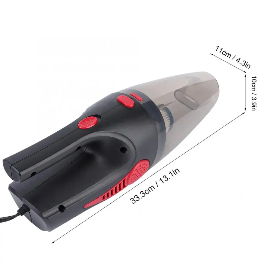 

120W Dust Cleaner Portable Car Vacuum Cleaner 120W High-Power Wet Dry Dual-Use Dust Catcher Robot Cleaner