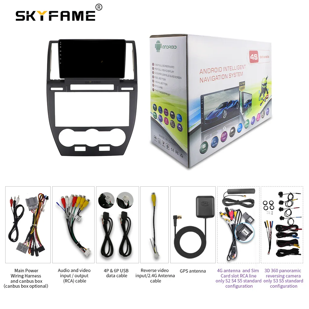 SKYFAME Android Автомобильная Навигация Радио мультимедийный плеер для LAND ROVER FREELANDER 2 LR2